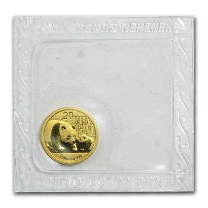 2011 中国 パンダ金貨 1/20オンス 20元 新品未使用 - 野口コイン株式会社