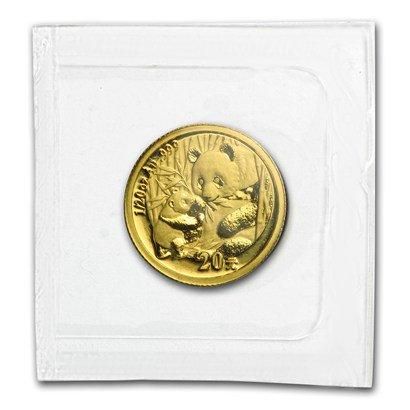 パンダ金貨 1/20oz(オンス)の買取価格｜金貨買取本舗