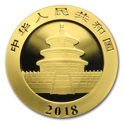 2018年 中国 パンダ金貨 30 グラム 500元 新品未使用 - 野口コイン株式会社