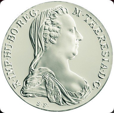 取扱 双子の天使さま専用1780 オーストリア マリア・テレジア 銀貨 