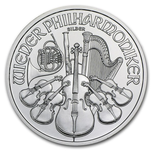 2020オーストリア ウィーン・銀貨 31.1グラム 純銀プラスチックケース付き