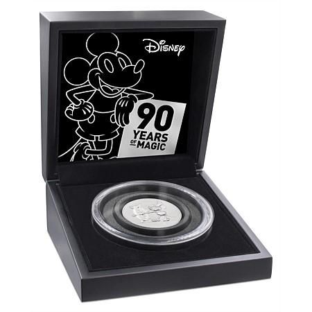 2018 ニウエ ミッキーマウス90周年記念 銀貨 ウルトラハイ