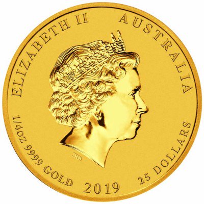 オーストラリア　干支　金貨　2019年　亥年　1/10オンス