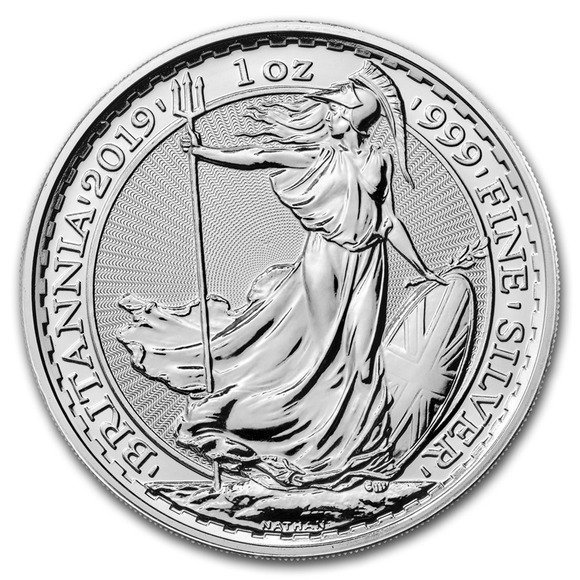 イギリス 2021年 ブリタニア 銀貨 5枚セット 新品 未使用 英国 純銀