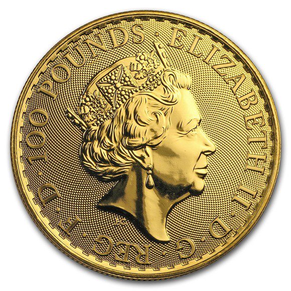 2019 イギリス ブリタニア 金貨 1オンス 33mmクリアケース付き 新品未使用 - 野口コイン株式会社