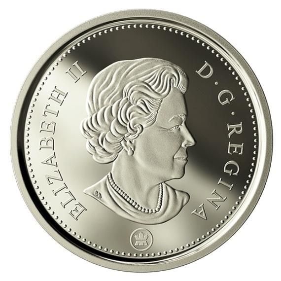 カナダ銀貨　朝露 170630