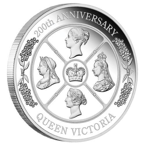 2019 オーストラリア ヴィクトリア女王生誕200周年記念 銀貨 1オンス 