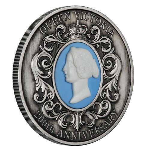 2019 オーストラリア ヴィクトリア女王生誕200周年記念 カメオ銀貨 2