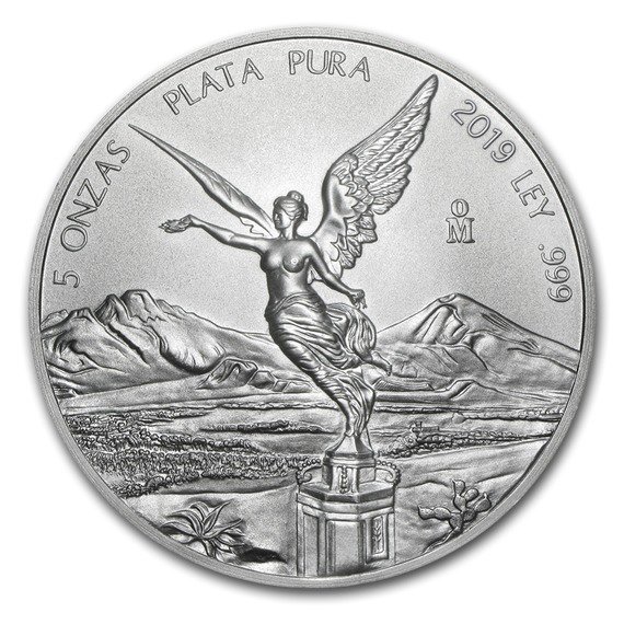 2021 2オンス メキシコ リベルタード 銀貨 プルーフ クリアケース