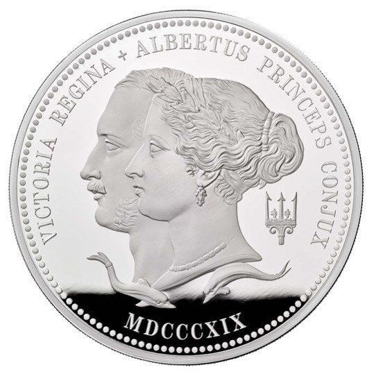 2019 イギリス ヴィクトリア女王生誕200周年記念 500ポンド銀貨 1キロ