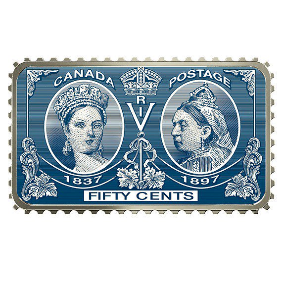 2019 カナダ カナダの歴史的切手：ヴィクトリア女王ダイアモンド 