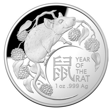鼠 2020・銀貨 - 野口コイン株式会社