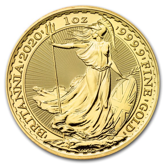 2020 イギリス ブリタニア 金貨 1オンス 33mmクリアケース付き 新品未使用 - 野口コイン株式会社 ウィーン金貨、プラチナウィーン