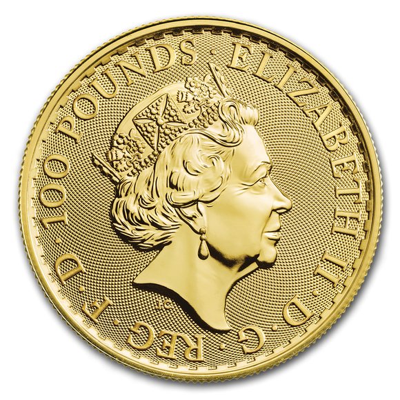 2020 イギリス ブリタニア 金貨 1オンス 33mmクリアケース付き 新品未使用 - 野口コイン株式会社