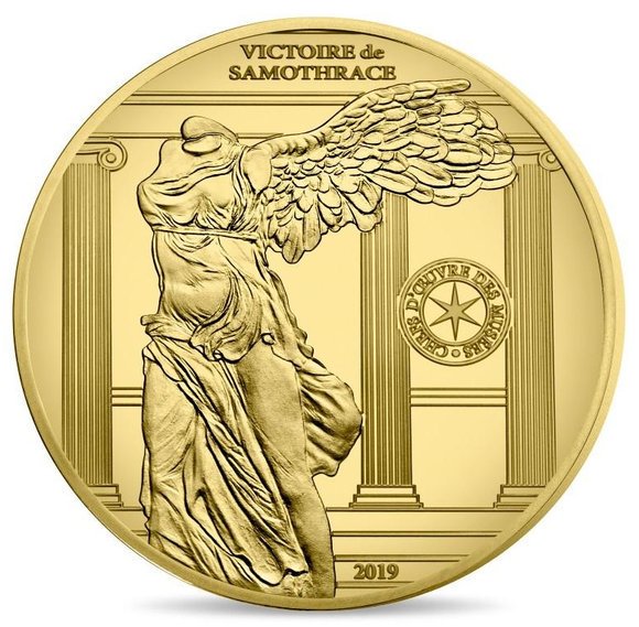 2019年 フランス PF70 UC サモトラケのニケ 10ユーロ 銀貨