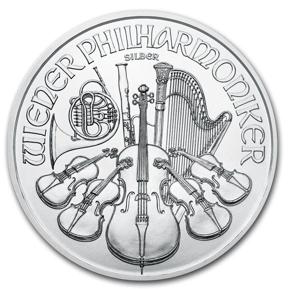 ウィーン銀貨 2022年 銀貨20枚 １オンス シルバー インゴット 銀地金
