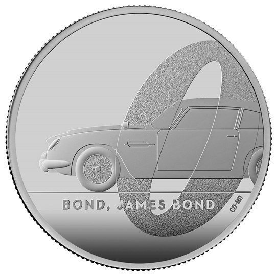 2020 イギリス RM製007シリーズ2：よく聞け、007 2ポンド銀貨 1オンス