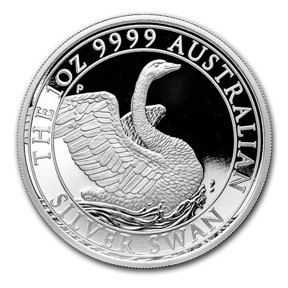 2017 オーストラリア スワン 銀貨1オンス41mmケース付き 新品未使用-