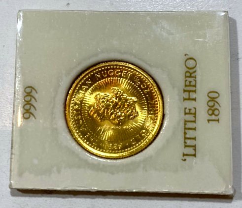 オーストラリア ナゲット金貨 1/10オンス - 旧貨幣/金貨/銀貨/記念硬貨
