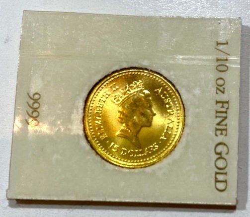 1987 オーストラリア ナゲット金貨 1/10オンス パック付き - 野口コイン株式会社