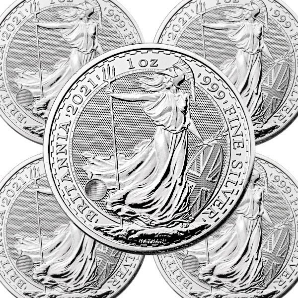 メダル2012 イギリス ブリタニア プルーフ銀貨 4枚セット