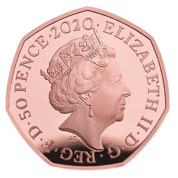 2020 イギリス イギリスの多様性 50ペンス金貨 ピエフォー(厚手型) 箱とクリアケース付き 新品未使用 - 野口コイン株式会社