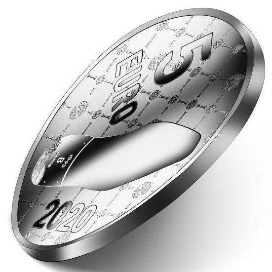 2020 フランス フランスの至宝：ベルルッティ 5ユーロ 銀貨 プルーフ