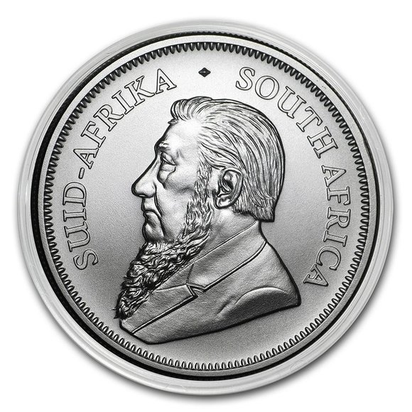 南アフリカ クルーガーランド 1オンス銀貨 25枚セット ケース付き 2021