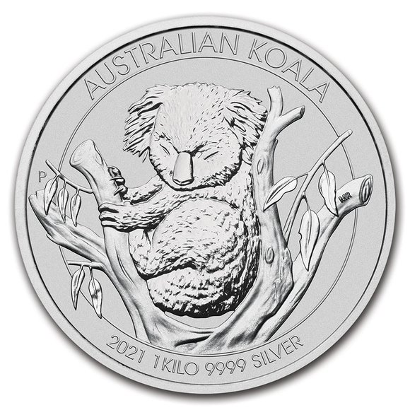 2021 1キロ オーストラリア コアラ 銀貨 クリアケース付き 新品未使用 - 野口コイン株式会社 ウィーン金貨、プラチナウィーン、メープル