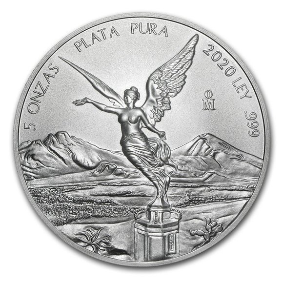 2020 メキシコ リベルタード 銀貨 5オンス 新品未使用 - 野口コイン