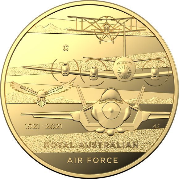限定】オーストラリア空軍 100周年記念 チャレンジコイン-