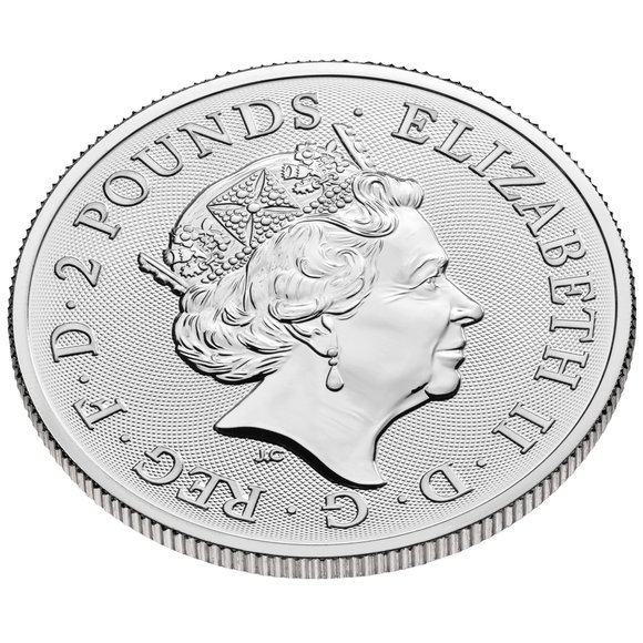 2021 イギリス ロビン・フッド 2ポンド銀貨 1オンス 39mmクリアケース