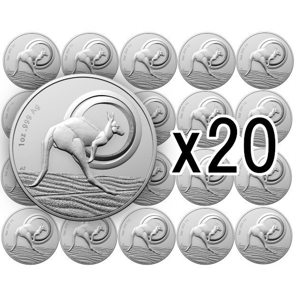 2021 オーストラリア 内陸部の王者 1ドル銀貨 1オンス □【20枚