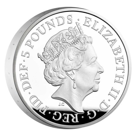 種類外国貨幣硬貨アルフレッド大王 2021英国 £5 シルバープルーフ ピエフォールト 限定版