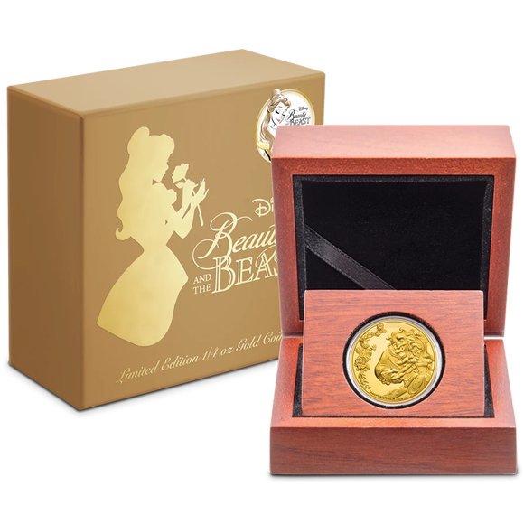 西日本産 美女と野獣30周年記念純金コイン（限定500枚）ＱＶＣ - 通販