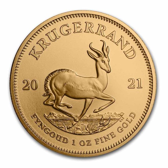 貨幣K22 クルーガーランド金貨 1/4オンス 約8.5g 1981年製　南アフリカ