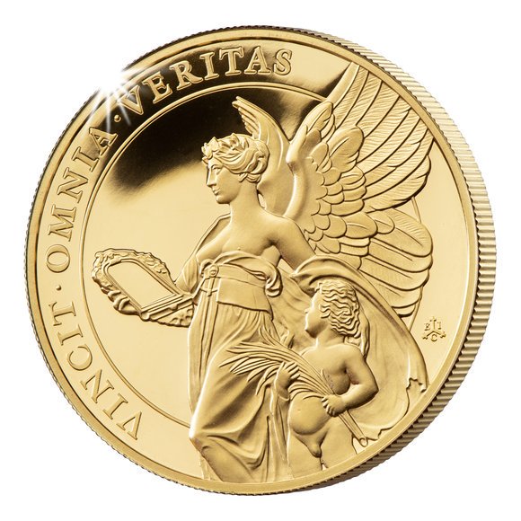 セントヘレナ 2021 女王の美徳シリーズ 銀貨 勝利 NGC MS70 - 貨幣