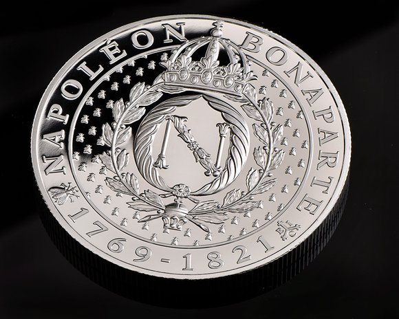 準最高鑑定】PF69 ナポレオンの蜂 ミツバチ セントヘレナ 銀貨コイン