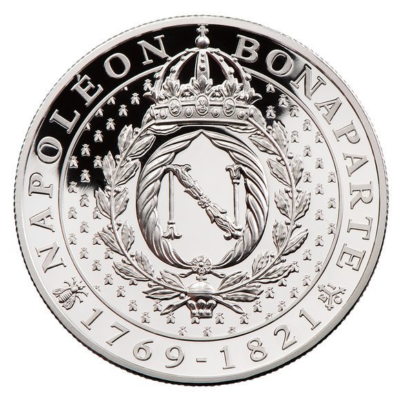 2021 セントヘレナ ナポレオンの蜂 1ポンド銀貨 1オンス プルーフ 