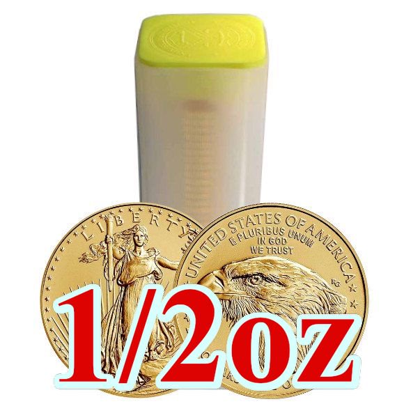 【チューブ未開封品】2021年 １オンス×20枚 アメリカ イーグル 銀貨