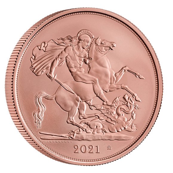 2021 イギリス アルフレッド大王 5ポンド金貨 プルーフ 箱とクリアケース付き 【Proof】 新品未使用 - 野口コイン株式会社