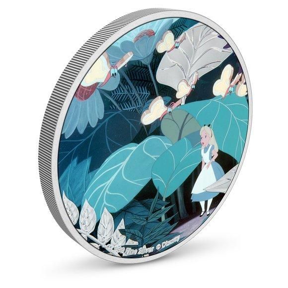 2020 ニウエ　ディズニーラブ 2ドル銀貨　1オンス　限定　新品 nz1599102998