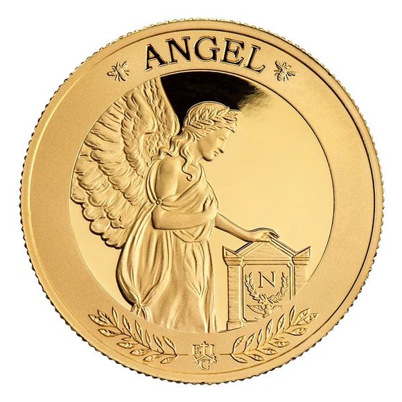 2021 セントヘレナ ナポレオンの天使 5ポンド金貨 1オンス プルーフ 箱