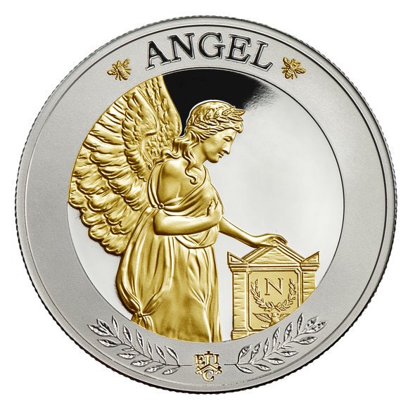 2021 ナポレオン ２００周年記念 １オンス 銀貨 ケース付 セントヘレナ ...
