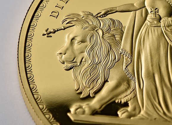 純正早割 金貨 99.9％ 純金 ゴールド ウナ ライオン 金貨 セントヘレナ
