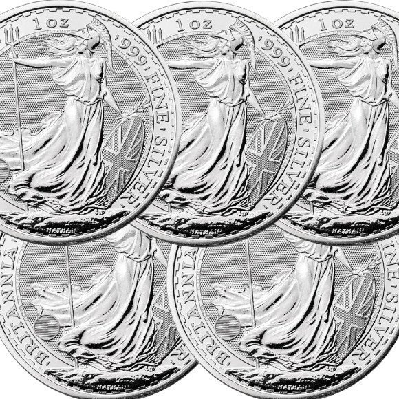 【◎最終値下げ】5.5oz大型銀貨 ブリタニア £10 英国 2013