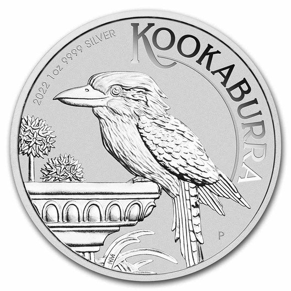 2022 1オンス オーストラリア クッカバラ（カワセミ） 銀貨 41mm 