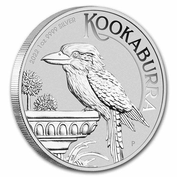 2022 1オンス オーストラリア クッカバラ（カワセミ） 銀貨 41mmクリア