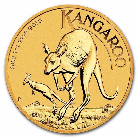 金貨】オーストラリア 2002年 カンガルー金貨 1オンス 100ドル - 貨幣