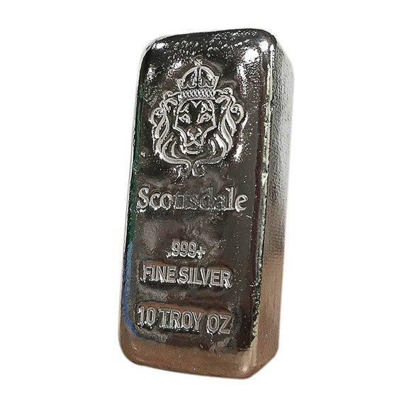 スコッツデール」純銀 1オンス バー　2枚 スコッツデール」純銀 1オンス バー 2枚 スコッツデール社